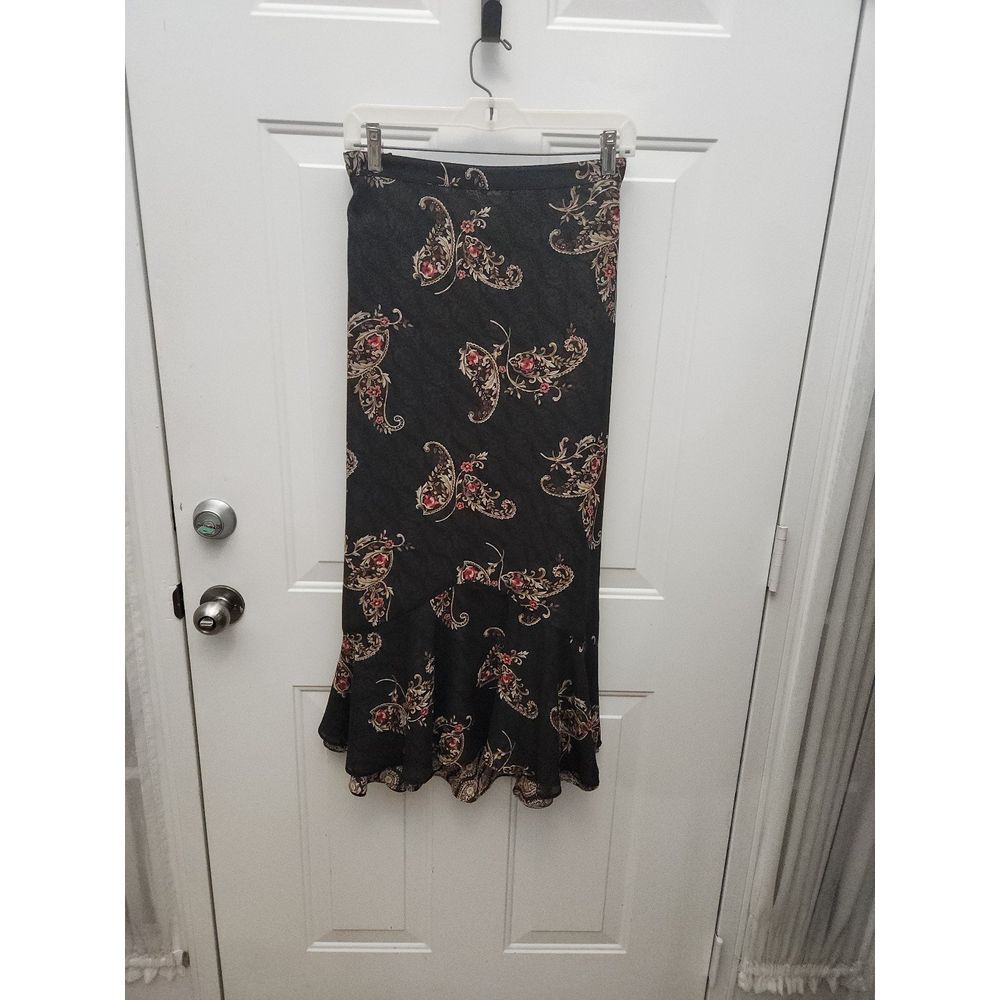 NWT Emma James REVERSIBLE Floral Skirt Size 22W
